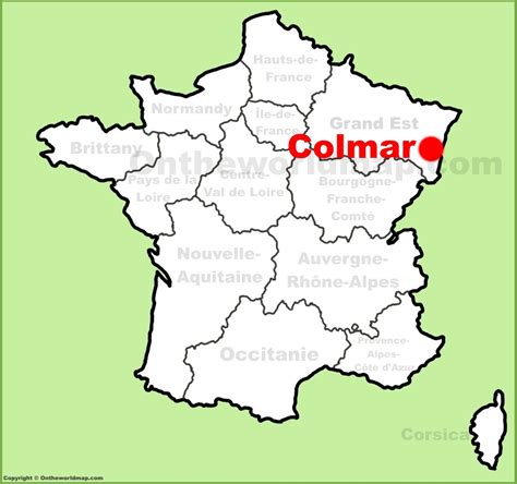 where is colmar located